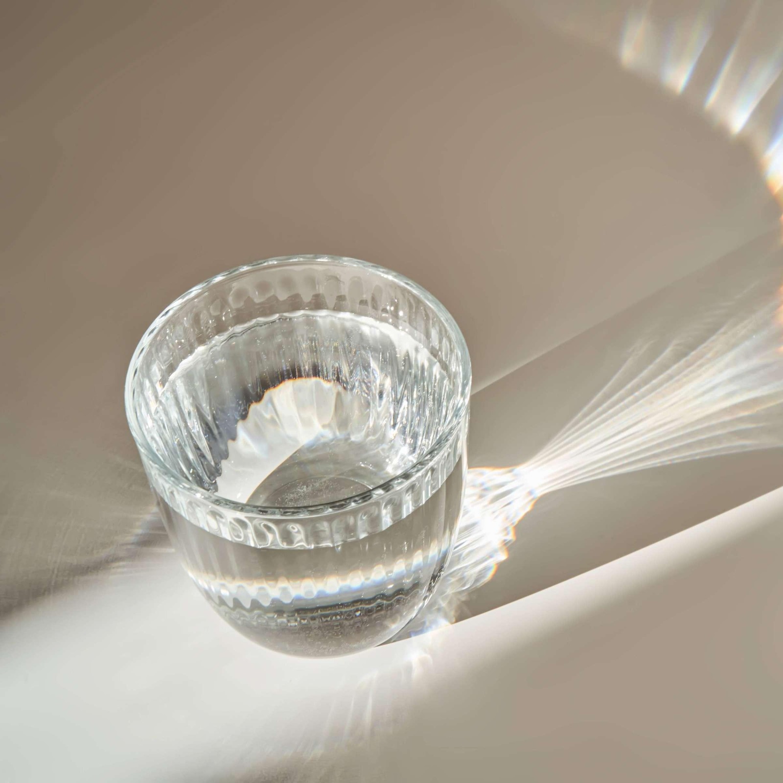 Vaso con luz